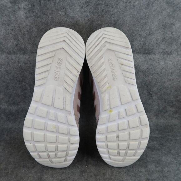 Adidas Shoes Womens 8.5 Athletic Trainers Cloudfoam Qt Racer Running Active Walk - Picture 10 of 14